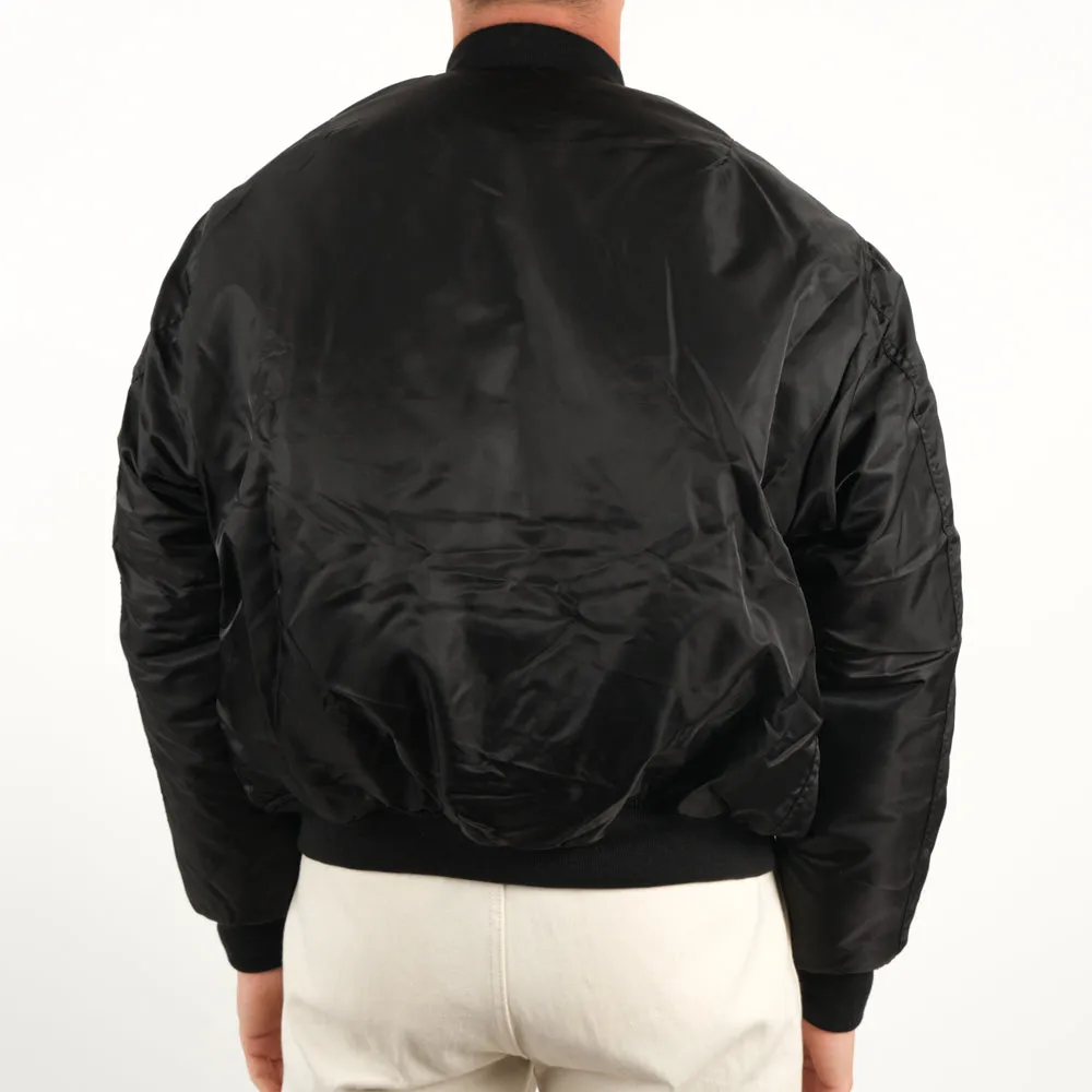 USA BOMBER MA1 BLACK