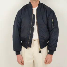 USA BOMBER MA1 BLUE