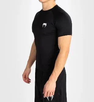 VENUM-05160-001 CONTENDER MMA Muay Thai Boxing SHORT SLEEVES Rashguard Compression T-shirt S-L Black White