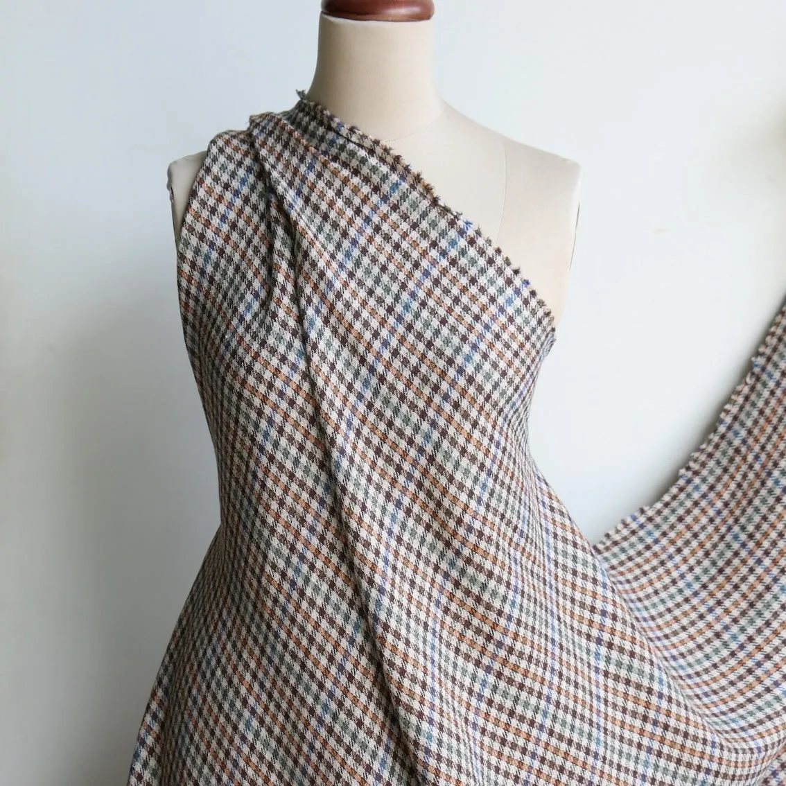 Watson Check Linen/Cotton