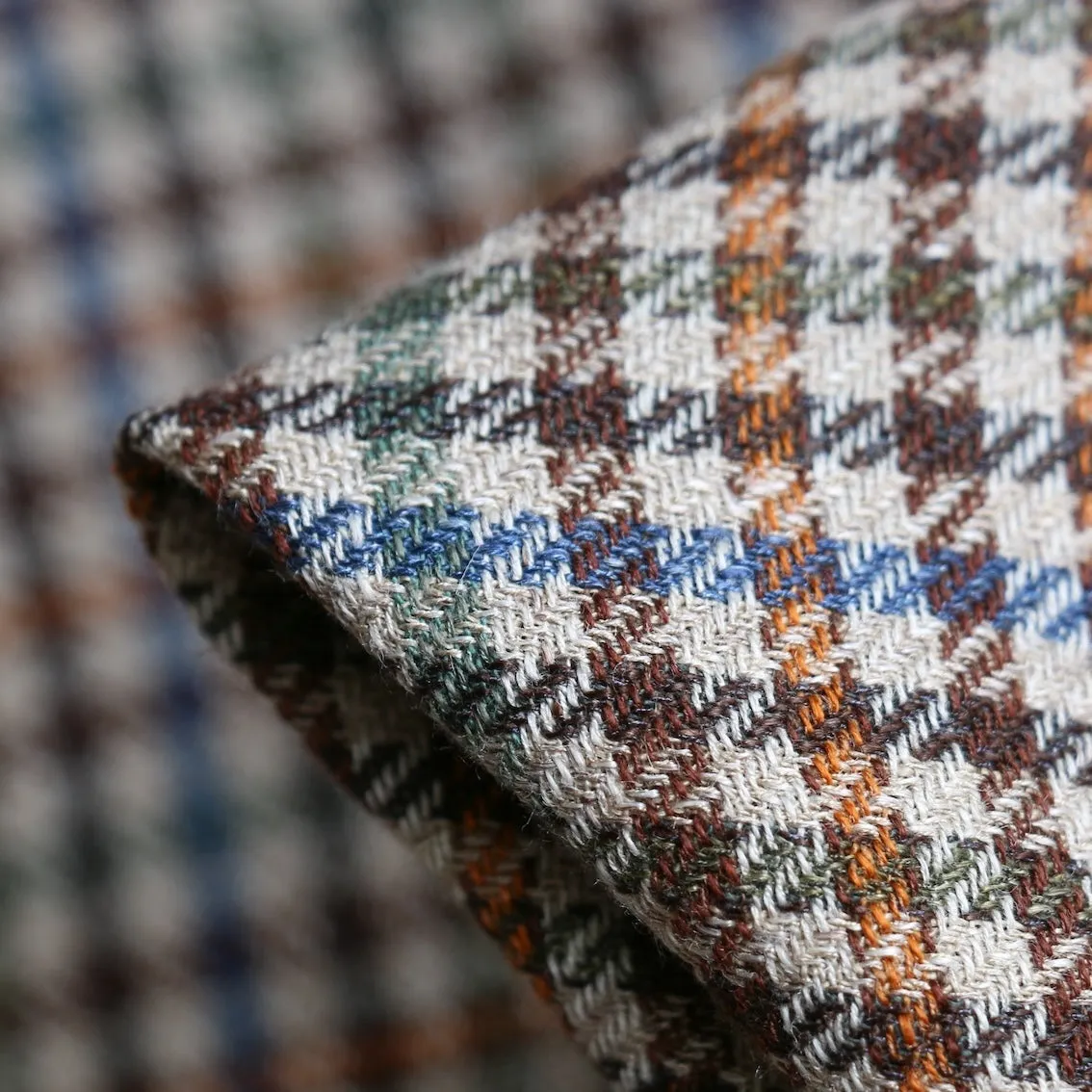 Watson Check Linen/Cotton