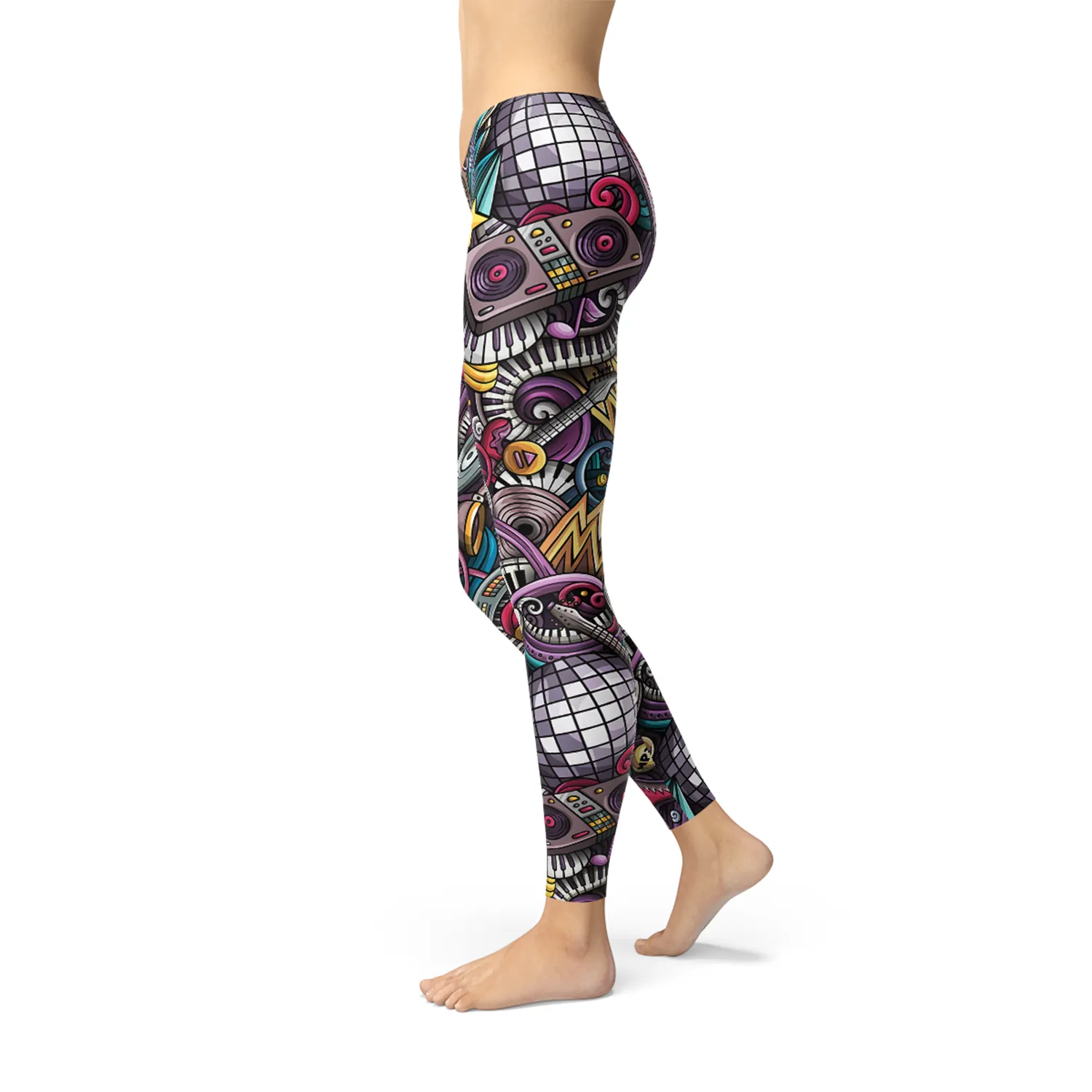 Women’s Grunge Rock n Roll Leggings